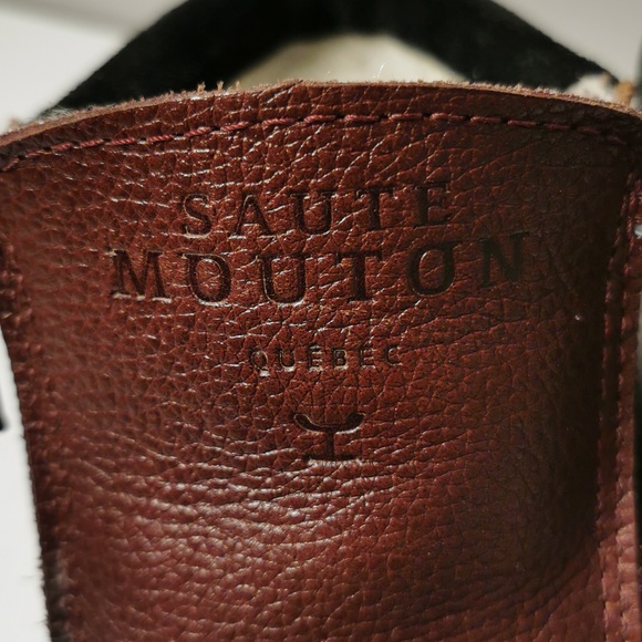 Saute Mouton Women's Zip Leather Ankle Boots - Picture 2 of 9